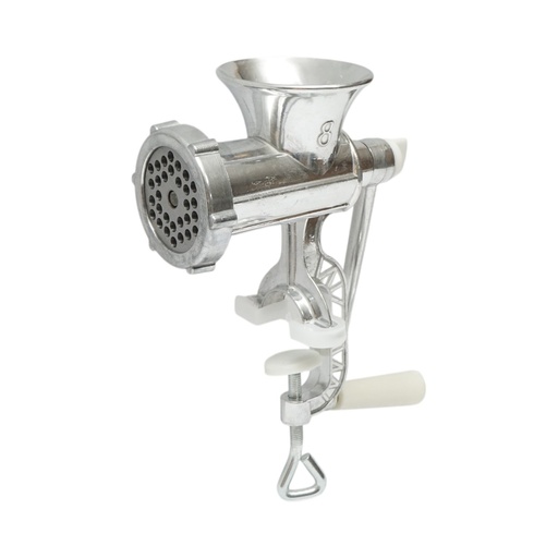 [AMAT6-126787] Masina de tocat carne manuala Nr. 8 din aluminiu