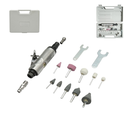 [AMAT6-126790] Trusa polizor drept pneumatic biax 25000rpm, presiune 6-8 bar 16 piese