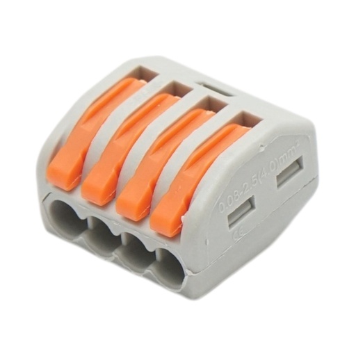 [AMAT6-126832] Conector rapid cablu electric 4P, 0.08-4mm, 32A, 250V Longroad