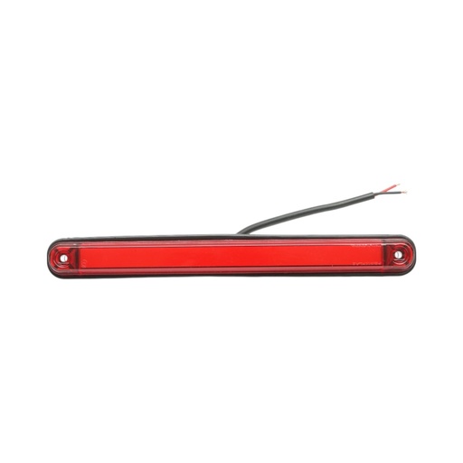 [AMAT6-126844] Lampa gabarit laterala LED NEON 12-24V rosie slim 235x26.5x21mm