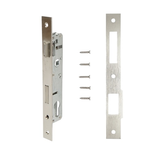 [AMAT6-126955] Broasca usa ingropata cu limba 34x174mm, placuta frontala 23x240mm, nichel satinat, suruburi incluse