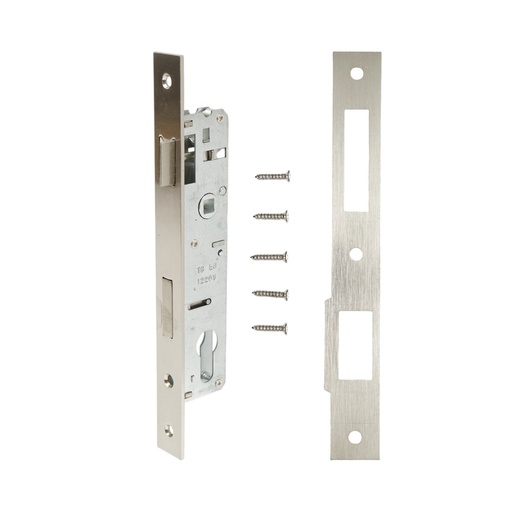 [AMAT6-126956] Broasca usa ingropata cu limba 38x174mm, placuta frontala 23x240mm, nichel satinat, suruburi incluse