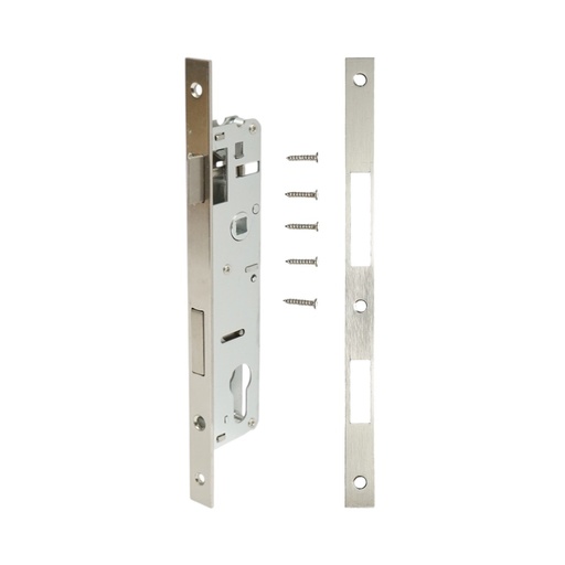 [AMAT6-126961] Broasca usa ingropata cu limba 38x174mm, placuta frontala 16x240mm, nichel satinat, suruburi incluse