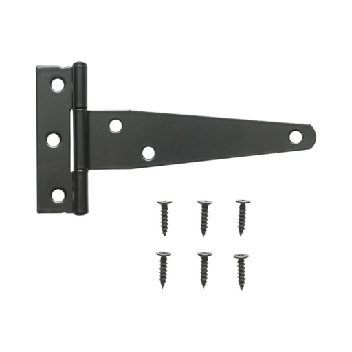 [AMAT6-126964] Balama poarta tip T 65x121mm, otel negru, suruburi incluse
