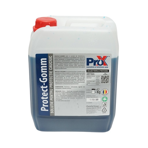 [AMAT6-127024] Solutie protectie cauciuc si plastic auto profesionala Protect-Gomm Pro-X 6kg