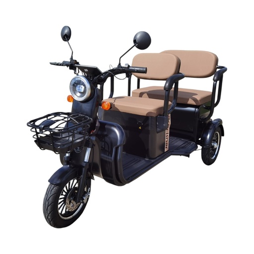 [AMAT6-127200] Triciclu electric TRAVEL negru 1000W 60V 20AH