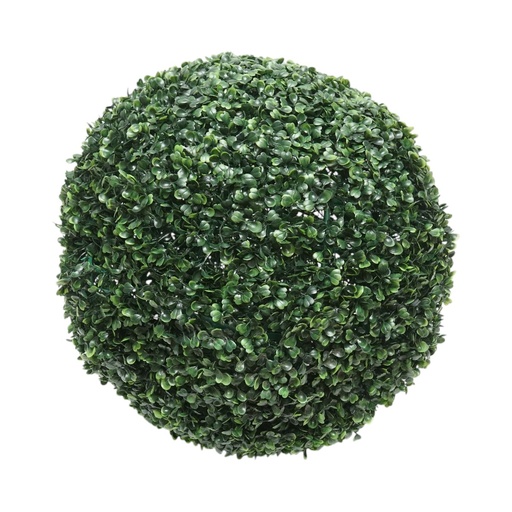 [AMAT6-127281] Minge decorativa artificiala verde cu frunze tip buxus 30cm