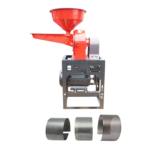[AMAT6-127319] Moara cereale electrica 3kW, 220V, capacitate 300 kg/h, turatie ax 5900 r/min, 4 site incluse THOR