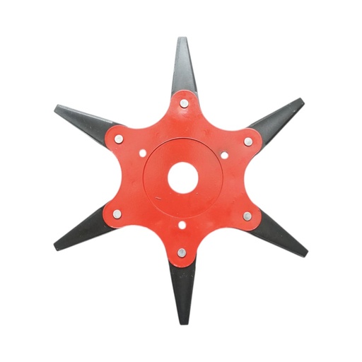 [AMAT6-127348] Disc motocoasa cu 6 cutite pliabile 255x25.4mm otel