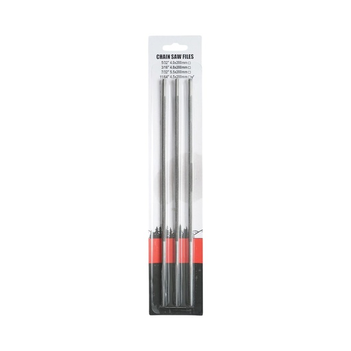 [AMAT6-127353] Set 3 pile rotunde ascutit lant drujba 4.5x200mm 11/64 inch