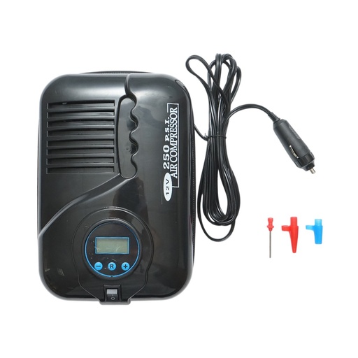 [AMAT6-127451] Compresor aer umflat roti digital 12V, 250PSI, oprire automata, cablu 2.8m, alimentare priza bricheta auto