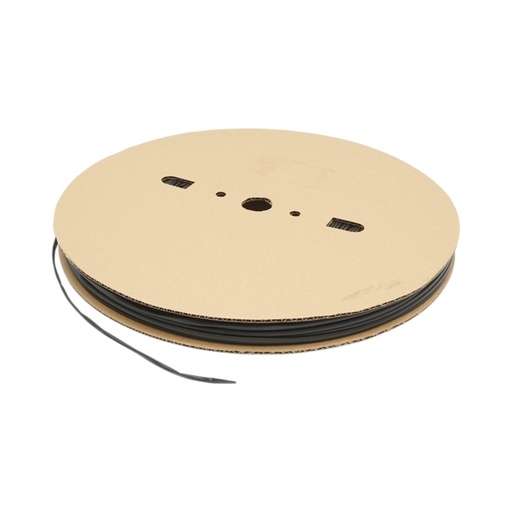 [AMAT6-127571] Tub termocontractabil 3mm negru 200m/rola