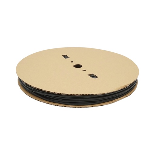 [AMAT6-127572] Tub termocontractabil 3.5mm negru 200m/rola