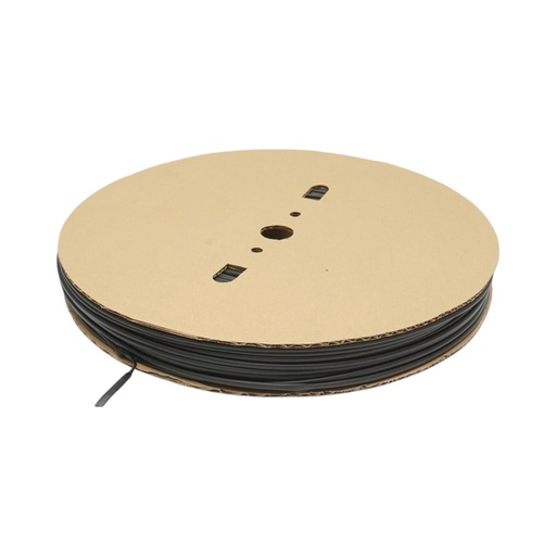 [AMAT6-127573] Tub termocontractabil 4mm negru 200m/rola