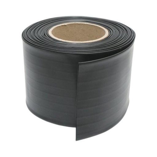 [AMAT6-127600] Tub termocontractabil 100mm negru 25m/rola