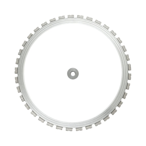 [AMAT6-127657] Disc inelar diamantat segmentat 600mm, 37 dinti, rola antrenare pentru masina de taiat beton
