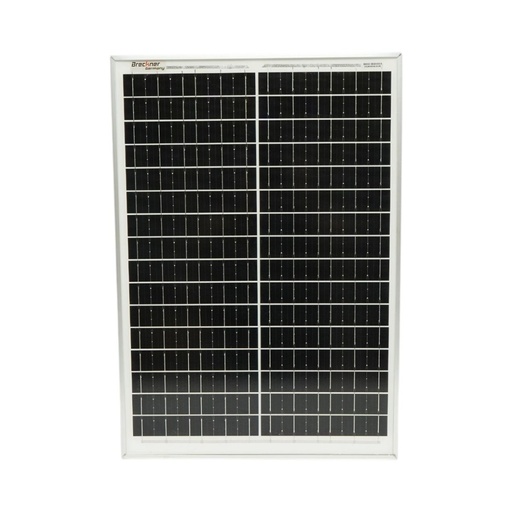 [AMAT6-127917] Panou solar 40W fotovoltaic monocristalin cu cablu de conectare 90cm si clesti baterie 570x400x25mm