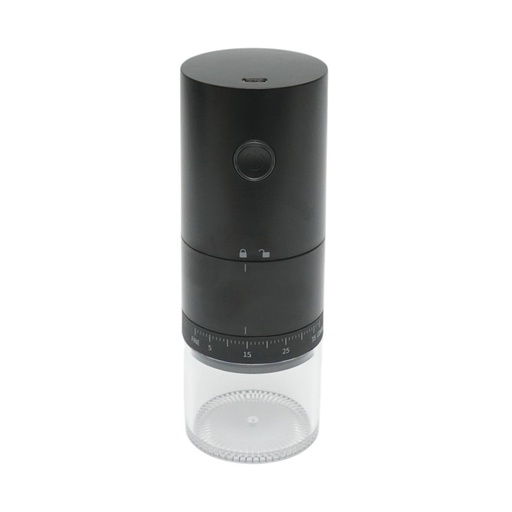[AMAT6-127933] Rasnita electrica de cafea portabila cu acumulator 2000mAh, 30W, reglaj macinare 38 trepte, capacitate 25g/120ml, reincarcabila USB Type-C