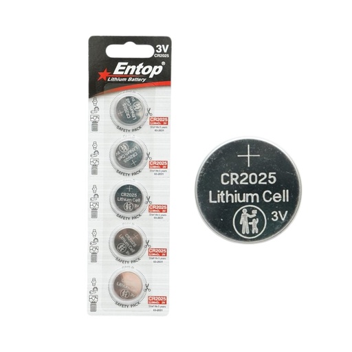 [AMAT6-128255] Baterie litiu CR2025 3V tip pastila 5 buc/set Entop