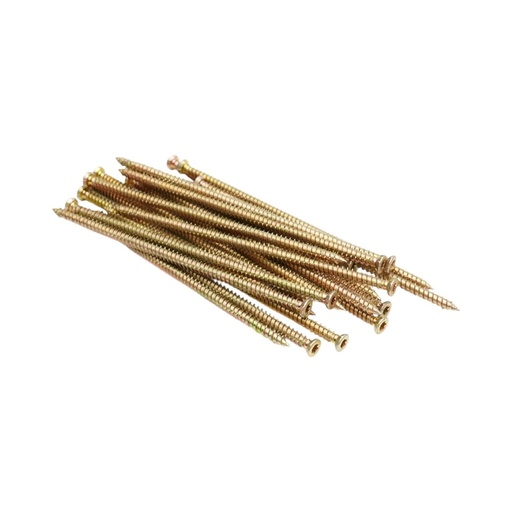 [AMAT6-128277] Surub montaj usi-ferestre 7.5x182mm, torx TX30, otel zincat galben 100 buc/cutie