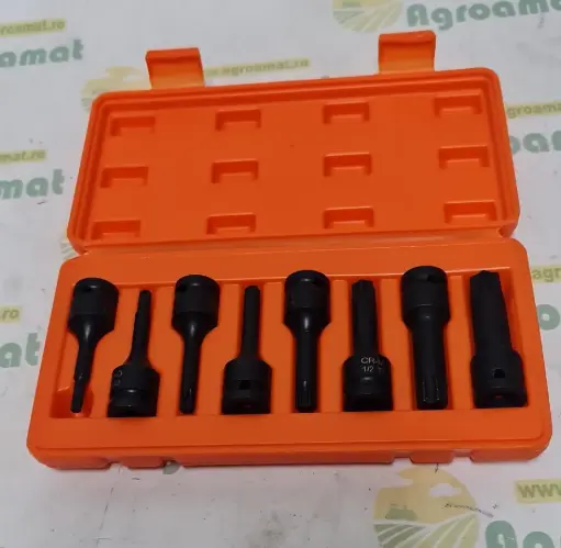 [AMAT1-82975] Trusa Chei Tubulare Torx 8 piese
