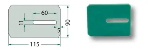 [AMAT1-94097] Razuitor (Racleta) Plastic Amazone 6081200