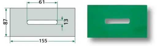 [AMAT1-94116] Razuitor (Racleta) din Plastic Kverneland 