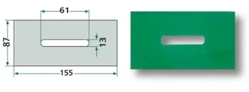 [AMAT1-94134] Razuitor (Racleta) din Plastic Maletti 