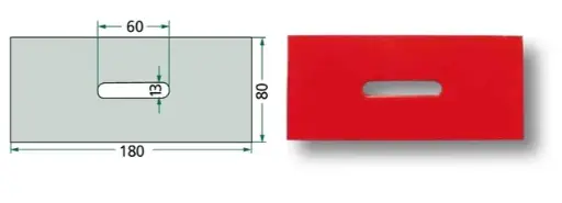 [AMAT1-94143] Razuitor (Racleta) din Plastic Rabe 84050027