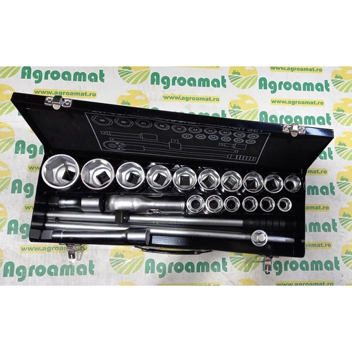 [AMAT1-36645] Trusa Chei Tubulare Hexagonale 3/4, 21buc