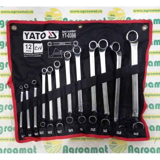 [AMAT1-36675] Set Chei Inelare cu Cot 6-32mm,12buc