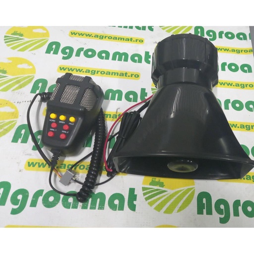 [AMAT1-39072] Sirena cu 7 Moduri de Avertizare 12V/100W