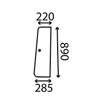 [AMAT1-10421] Geam Lateral 3233053R1