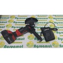 Polizor Unghiular cu 2 Acumulatori 18V