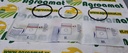 Set Segmenti Compresor Aer ⌀ 75mm