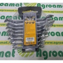Set 8 Chei Fixe 6-22mm cu Clema